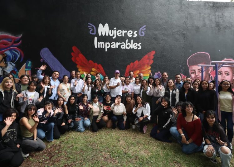 Pepe Chedraui impulsa jornada juvenil de mujeres con arte urbano