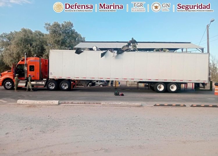 Arrestan a conductor con más de mil 201 paquetes de cocaína Sonora