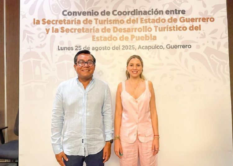Puebla y Guerrero unen esfuerzos para fortalecer el turismo