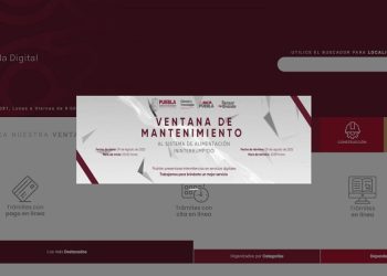 Suspenderán trámites en Ventanilla Digital este sábado por mantenimiento