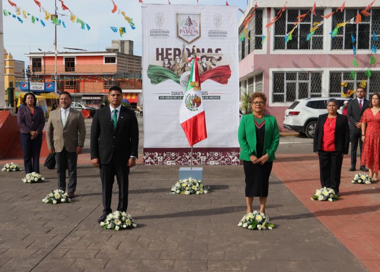 Omar Muñoz preside ceremonia conmemorativa por Independencia de México
