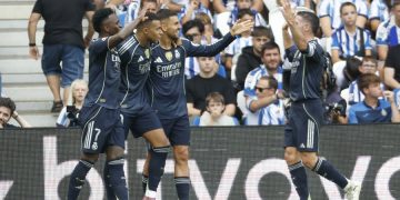 El Real Madrid resiste y vence en Anoeta