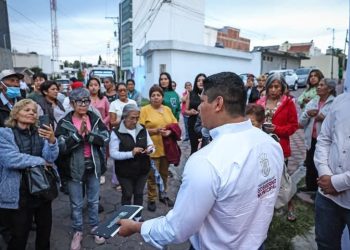 Omar Muñoz inicia programa ‘Iluminación Segura’ en la Reserva Territorial Quetzalcóatl