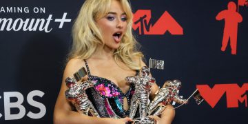 VMA MTV: Lady Gaga gana 4 premios y Sabrina Carpenter homenajea a Britney