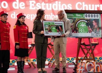 Lotería Nacional celebra el 80 aniversario de Estudios Churubusco con sorteo