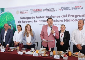 Puebla invierte 73.1 millones para modernizar el riego y garantizar agua para el campo