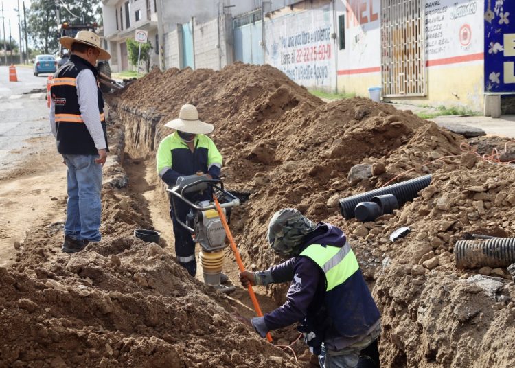 Estrenará Ocoyucan drenaje sanitario