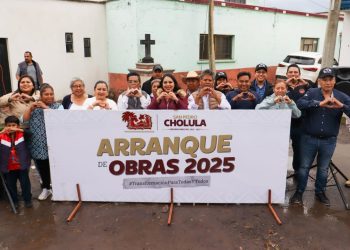 Tonantzin Fernández da banderazo de arranque a obras en Calvario y Cocoyotla