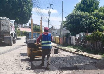 Bacheando Puebla ha tapado 119 mil hoyos de enero a la fecha