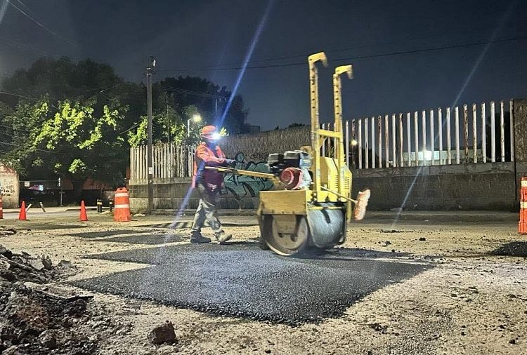 Bacheando Puebla rehabilitará zonas de alto tránsito