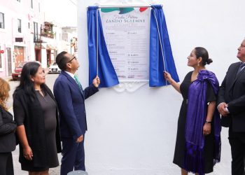 San Andrés Cholula inicia fiestas patrias con develación del Bando Solemne