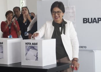 BUAP vive un día de fiesta democrática: Lilia Cedillo
