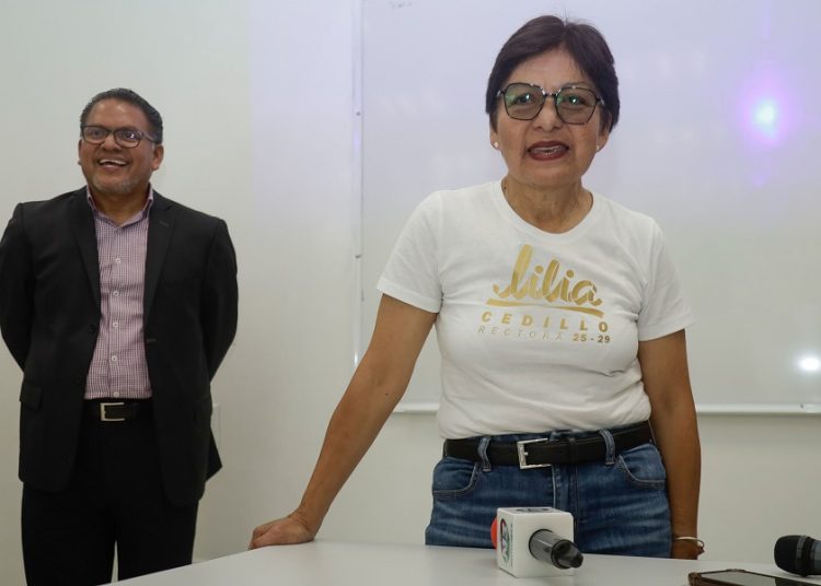 Lilia Cedillo consolidará una BUAP más competitiva e innovadora