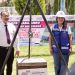 Arranca Lupita Cuautle constucción de aulas en San Antonio Cacalotepec
