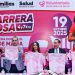 VIDEO: Voluntariado de la Secretaría de Salud presenta la “Carrera Rosa”