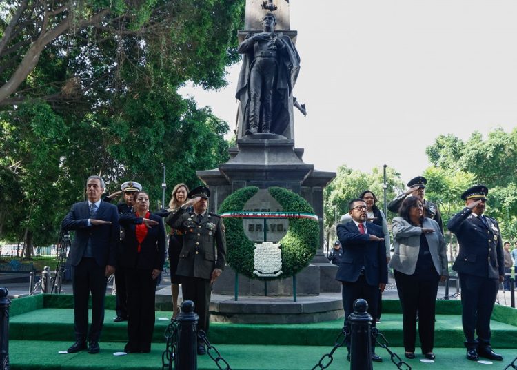 Conmemoran 239 aniversario del natalicio de Nicolás Bravo
