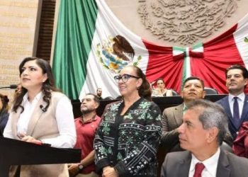 Claudia Rivera defiende modelo económico de la 4T en comparecencia en San Lázaro