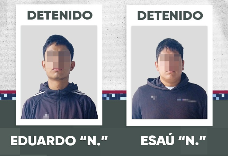 Detiene la SSC a dos hombres por robo a comercio