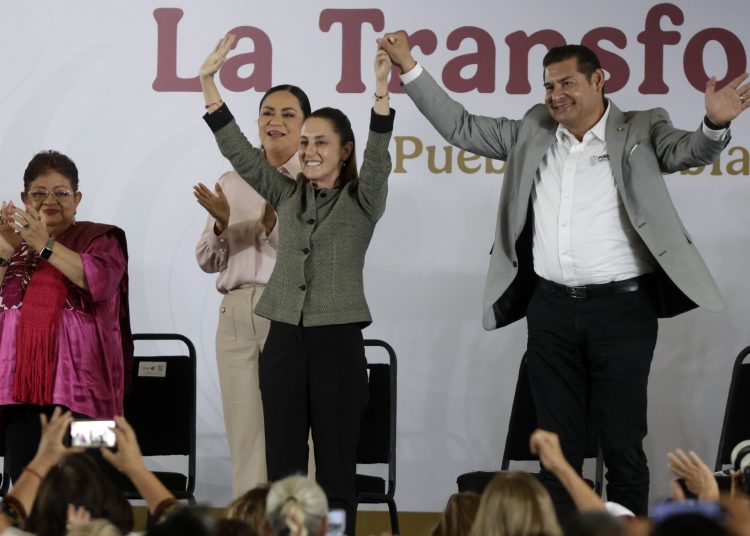 Espaldarazo de Sheinbaum a Puebla y Armenta