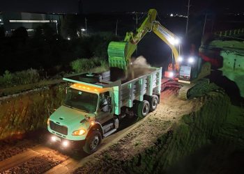 Infraestructura trabaja en reconstrucción de acceso al aeropuerto