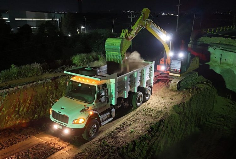 Infraestructura trabaja en reconstrucción de acceso al aeropuerto