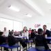 MariElise inaugura el desayunador escolar en la Primaria Salvador Allende