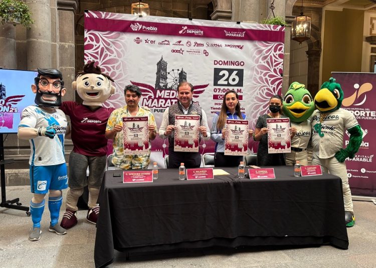 Presentan Medio Maratón Puebla 2025