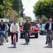Ayuntamiento realiza rodada ciclista por el Día Mundial sin Automóvil