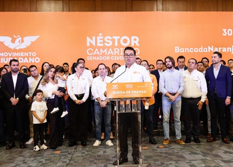 Adhesión a MC no fue condicionada: Néstor Camarillo