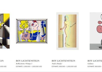 Subastarán casi un centenar de obras de Lichtenstein, con valor de 15 mdd