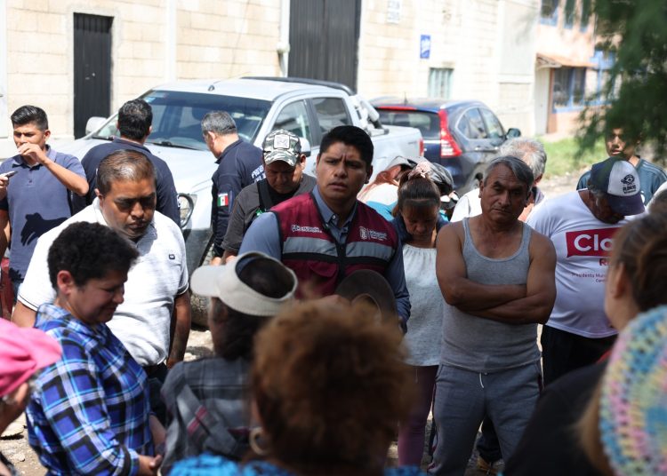 Omar Muñoz continúa con recorridos de supervisión tras la fuerte tormenta de ayer