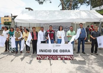 Omar Muñoz inició importante obra de vialidad en beneficio de las familias