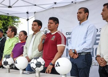 Omar Muñoz encabeza inicio de la “Liga Municipal de Futbol”