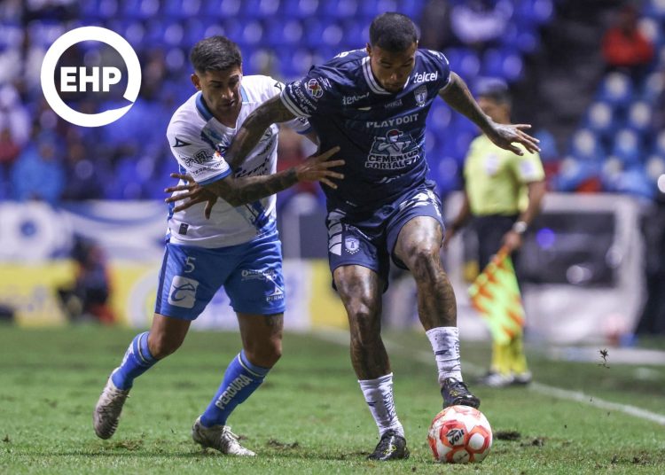Puebla deja ir la ventaja y empata con Pachuca (Video)