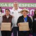 Chedraui y MariElise entregan apoyos alimentarios en juntas auxiliares