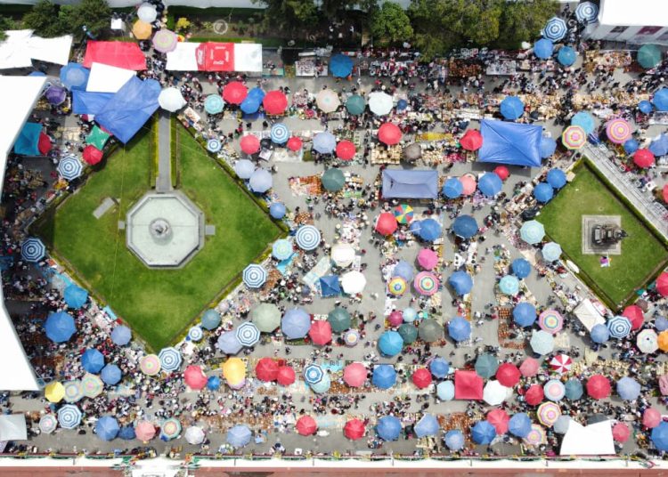 Más de 100 mil personas vivieron el Milenario Trueque en San Pedro Cholula