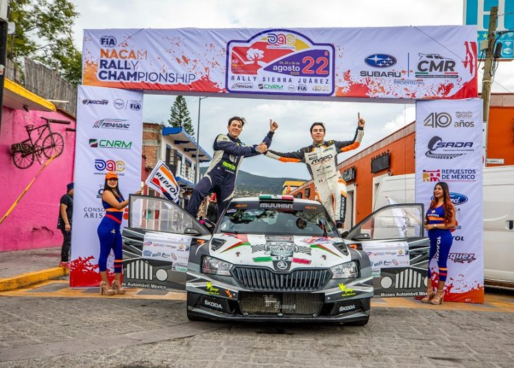 Poblano se consagra en el Rally Sierra Juárez 2025