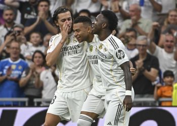 Real Madrid mantuvo su pleno en liga, 5 victorias en 5 partidos
