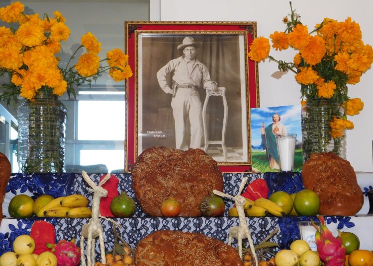 Santa Inés Ahuatempan presenta ofrenda monumental en el IPAM