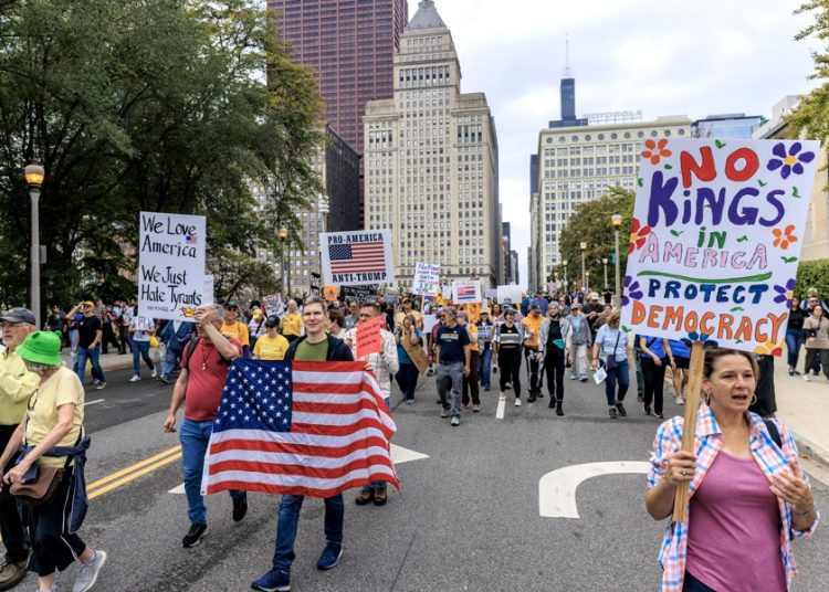 Miles protestan contra Trump: «No queremos Reyes»