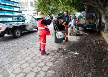 Refuerza Gobierno de la Ciudad acciones de limpieza durante la temporada de Muertos