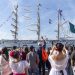 Zarpa el “Cuauhtémoc” tras accidente en Brooklyn