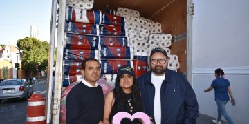 Arcángeles de Puebla entregan ayuda para damnificados de la Sierra Norte
