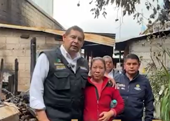 Gobierno de Puebla es solidario con personas afectadas por las lluvias.