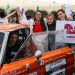 Tonantzin Fernández marca un hecho histórico con el regreso de La Carrera Panamericana a Cholula