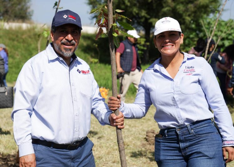 Fomenta Lupita Cuautle la cultura de cuidado ambiental en San Andrés Cholula