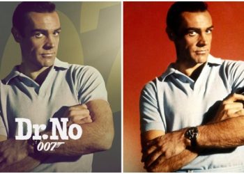 Borran la pistola de James Bond en pósters