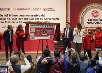 Lotería Nacional conmemora los 45 años de la COMAR