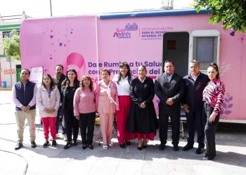 San Andrés se ilumina de rosa en el Día Internacional de la Lucha vs el Cáncer de Mama