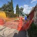 Ayuntamiento de Puebla atiende socavones en distintos puntos de la ciudad